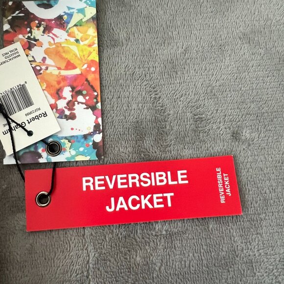 Robert Graham Reversible Quilted Jacket • Size L • NWT - Picture 5 of 11